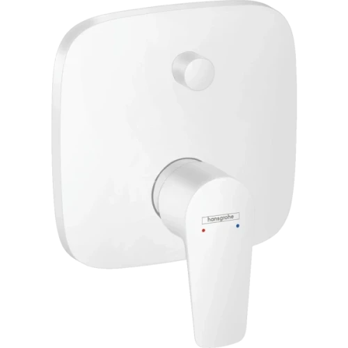 Купить купить смеситель для ванны скрытого монтажа, talis hansgrohe, 71474700 цвет: белый