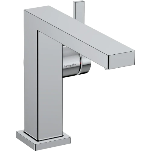 Купить купить смеситель для раковины fine coolstart, ecosmart+, с донным клапаном, tecturis e hansgrohe, 73023000 цвет: хром