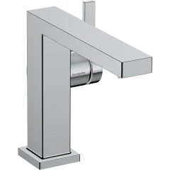 Смеситель для раковины Fine CoolStart, EcoSmart+, с донным клапаном, Tecturis E Hansgrohe, 73023000 цвет: хром