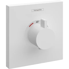 Термостатический смеситель для душа HighFlow скрытого монтажа, ShowerSelect Hansgrohe, 15760700 цвет: белый