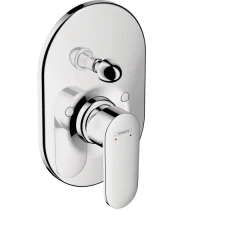 Смеситель для ванны скрытого монтажа, Vernis Blend Hansgrohe, 71449000 цвет: хром