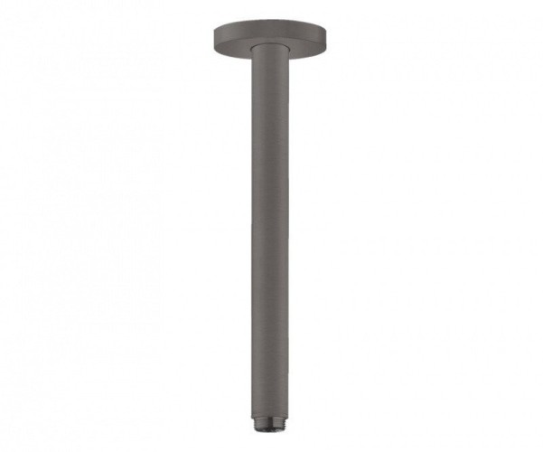 Купить купить душевой кронштейн s потолочный 300 мм, hansgrohe, 27389340 цвет: серый