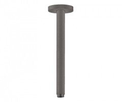 Душевой кронштейн S потолочный 300 мм, Hansgrohe, 27389340 цвет: серый