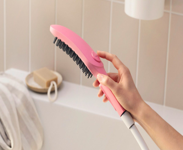 Купить купить душ для собак с массажной струей, dogshower hansgrohe, 26640560 цвет: розовый