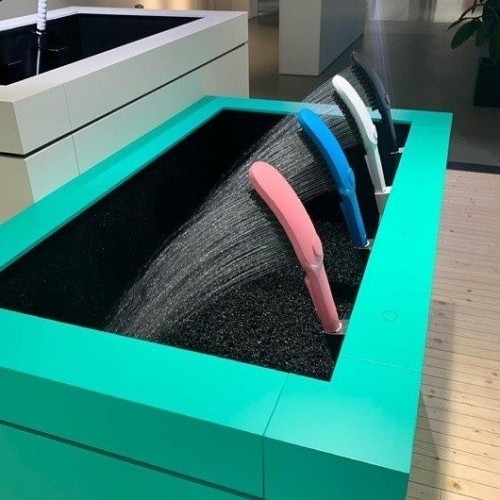 Купить купить душ для собак с массажной струей, dogshower hansgrohe, 26640560 цвет: розовый