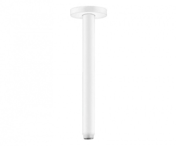 Купить купить душевой кронштейн s потолочный 300 мм, rainfinity hansgrohe, 27389700 цвет: белый