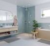 Купить купить душевой кронштейн s потолочный 300 мм, rainfinity hansgrohe, 27389700 цвет: белый