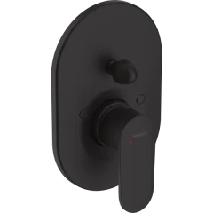 Смеситель для ванны скрытого монтажа, Vernis Blend Hansgrohe, 71449670 цвет: черный