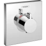 Купить купить термостатический смеситель для душа highflow скрытого монтажа, showerselect hansgrohe, 15760000 цвет: хром