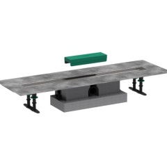 Монтажная часть для душа для стандартной установки с внешней частью 80, uBox Hansgrohe арт. 56024180