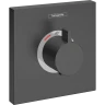 Купить купить термостатический смеситель для душа highflow скрытого монтажа, showerselect hansgrohe, 15760340 цвет: черный