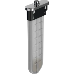 Внешняя монтажная часть с овальной розеткой, sBox Hansgrohe, 28020000 цвет: хром