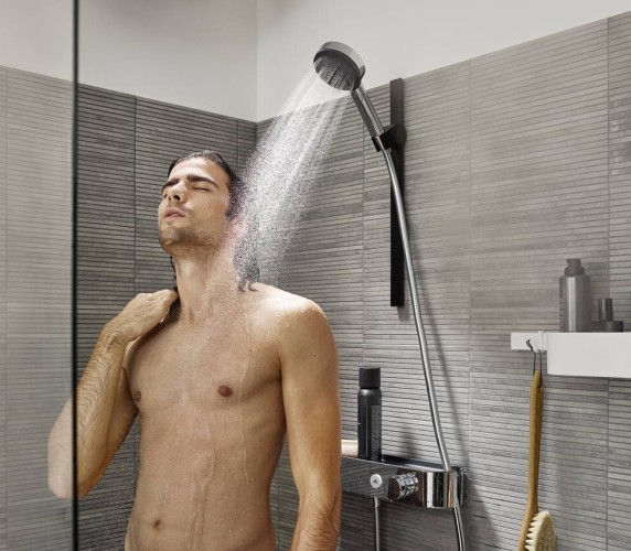 Купить купить душевой гарнитур relaxation cо штангой 65см, pulsify select s hansgrohe, 24161000 цвет: хром