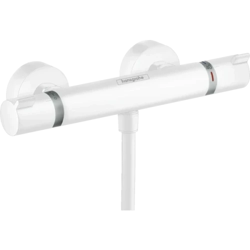 Купить купить смеситель для душа с термостатом белый матовый, ecostat comfort hansgrohe, 13116700 цвет: белый