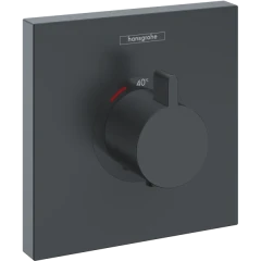 Термостатический смеситель для душа HighFlow скрытого монтажа, ShowerSelect Hansgrohe, 15760670 цвет: черный