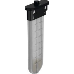 Внешняя монтажная часть с овальной розеткой, sBox Hansgrohe, 28020670 цвет: черный