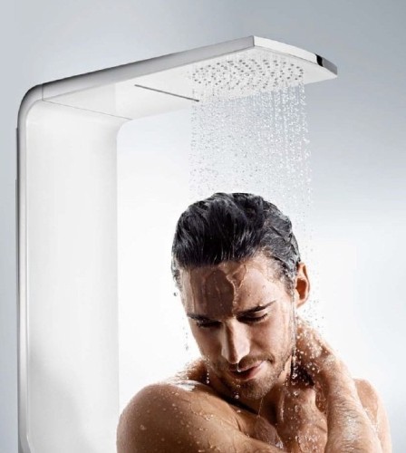 Купить купить душевая панель lift с термостатом, raindance hansgrohe, 27008000 цвет: хром