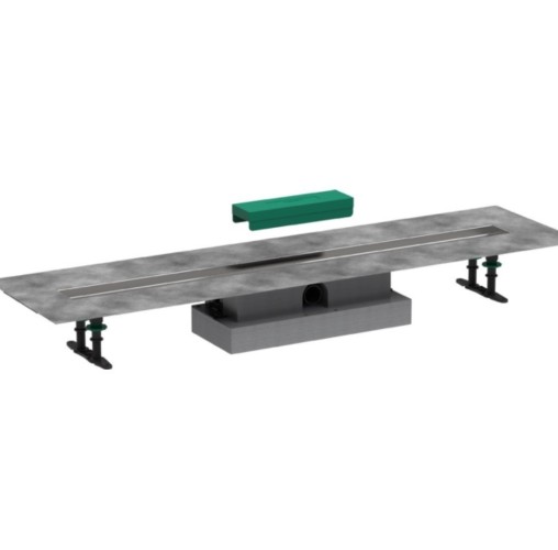 Купить купить монтажная часть для душа для установки на уровне пола с внешней частью 100, ubox hansgrohe арт. 56020180