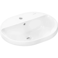 Раковина встраиваемая 55x45 см, Xuniva U Hansgrohe, 60161450 цвет: белый