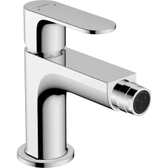 Смеситель для биде с металлическим сливным гарнитуром, Rebris S Hansgrohe, 72212000 цвет: хром