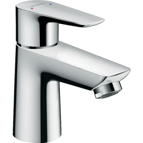Купить купить смеситель для раковины со сливным клапаном push-open, talis e hansgrohe, 71701000 цвет: хром