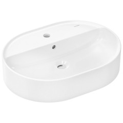 Раковина накладная на столешницу 60x45 см, Xuniva U Hansgrohe, 60171450 цвет: белый